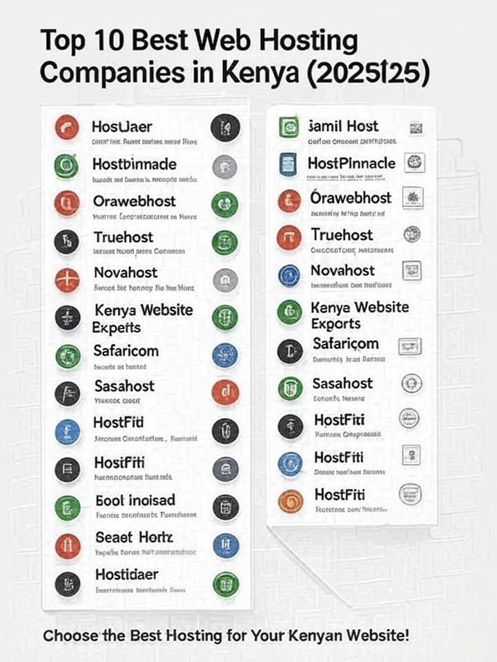Best Web Hosting in Kenya 2025 – Top 5 Providers Compared